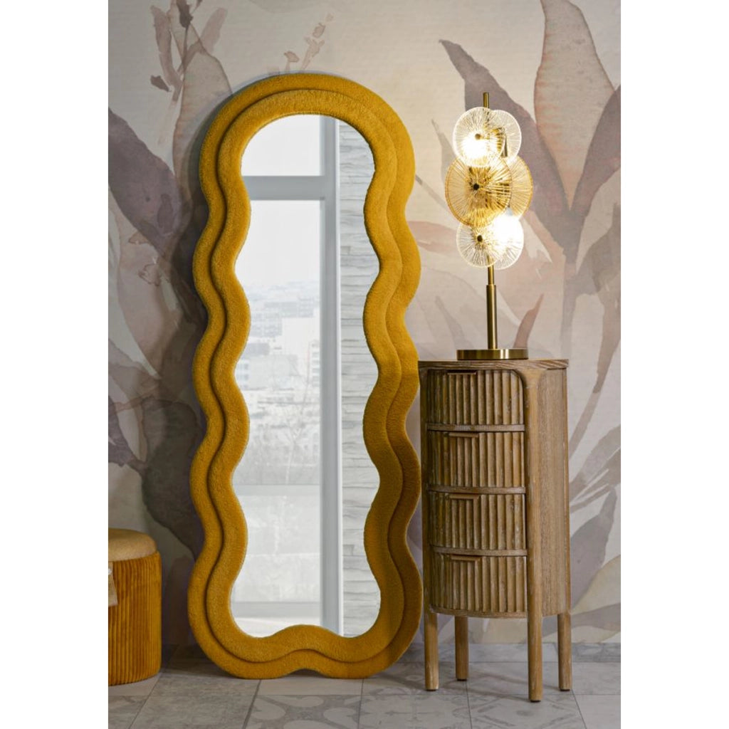 Cassettiera Goteborg in legno abete e MDF marrone 38x33,5x82 cm