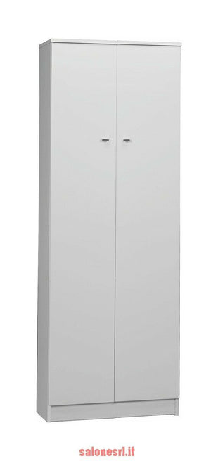 MOBILE BIANCO LACCATO BIANCO 2A CM.62X34X183H