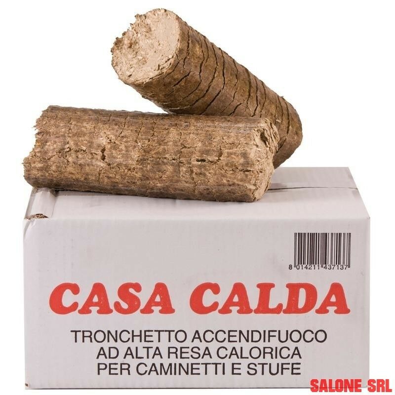 LEGNA TRONCHETTO ROVERE CONF. 8 PZ  PER STUFA CAMINO