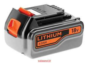 BATTERIA BLACK + DECKER LITIO 18V 4Ah MOD. BL4018