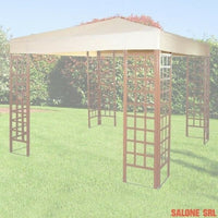 TOP DI RICAMBIO PER GAZEBI GAZEBO 3X4 COLORE BIANCO