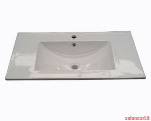 LAVABO IN CERAMICA DA INCASSO CM.80X46  DAKOTA - ARUBA