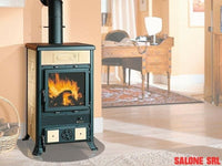 STUFA A LEGNA KW 8 ROSSELLA R1 LIBERTY PERGAMENA 252 M³ NORDICA