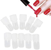 Protezione per unghie 10 pezzi - protezione dalle smaltature - plastica - trasparente - protezione per unghie - prevenire la smaltatura - proteggere le tue unghie
