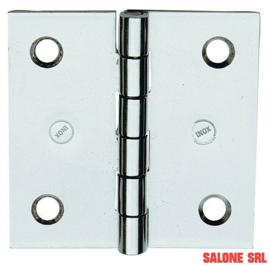 CERNIERA INOX NAUTICA ART.850IN MM.40HX30 PERNO FISSO 12 PZ.