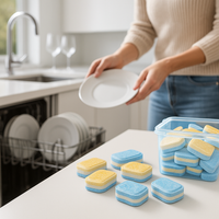 Candeggina in Pastiglie – 50 Tabs = 250L – Sbiancante Igienizzante – Lemag SRL