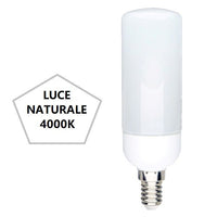 LAMPADINA TUBOLARE BOT LED 7W LUCE NATURALE 4000K 806LM E14