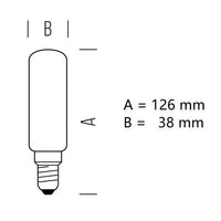 LAMPADINA TUBOLARE BOT LED 7W LUCE NATURALE 4000K 806LM E14