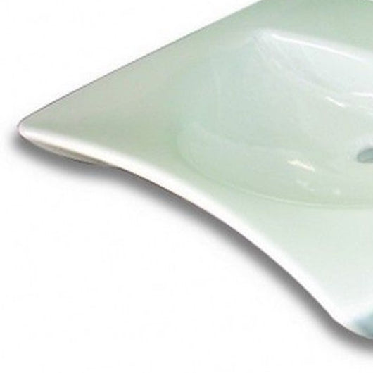 Lavabo in ceramica serie open