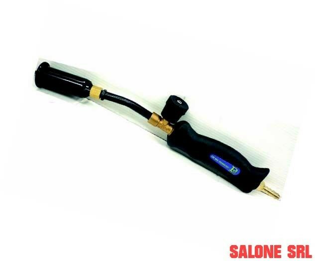 SALDATORE A GAS LUNGHEZZA CM.40 DIAMETRO BRUCIATORE MM.50 CON RUBINETTO