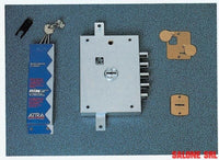SERRATURA TRIPLICE ANTIFURTO A DOPPIA MAPPA PER PORTE BLINDATE DA APPLICARE ATRA ART.6111-1 DE
