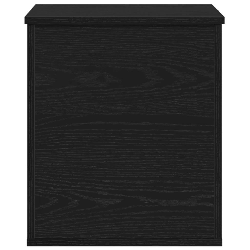 Scatola di Stoccaggio  in Rovere Nero 40x42x46 cm in Legno Ingegnerizzato