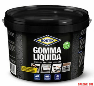GOMMA LIQUIDA BOSTIK KG 5 IMPERMEABILE PER INTERNO ESTERNO