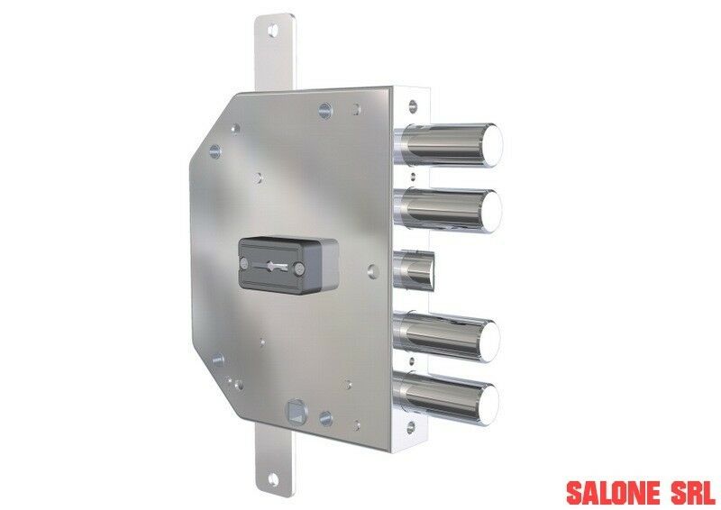 SERRATURA DI SICUREZZA TRIPLICE DOPPIA MAPPA CR ART.2155/28 MRX PLANARE  C/DISPOSITIVO ANTI-MANIPOLAZIONE