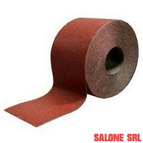 CARTA ABRASIVA VELCRATA 25MT H.120 GR.60