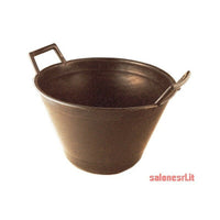 CALDARELLA IN PLASTICA NERA 2 MANICI DIAMETRO CM.34