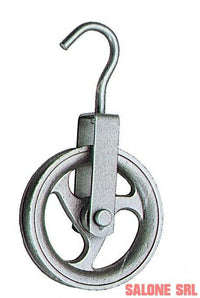 CARRUCOLA IN GHISA MM.180