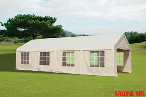 RICAMBIO SET TELI LATERALI PER GAZEBO BIG ROYAL MT.4X10 COLORE BIANCO