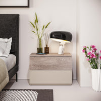 COMODINO FAVORITA 60X41XH43CM CASHMERE.