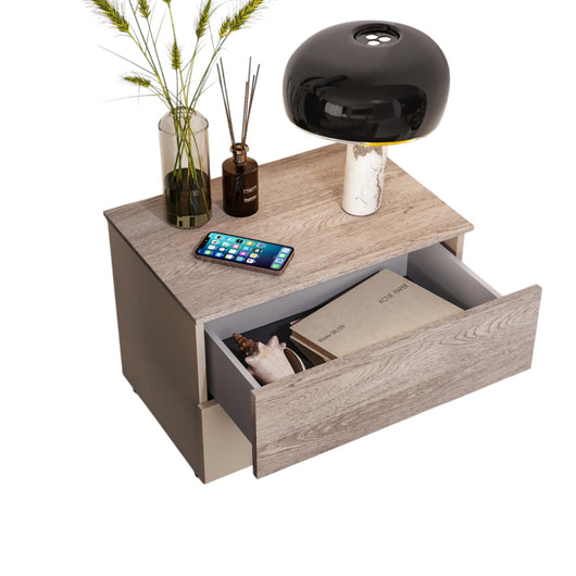 COMODINO FAVORITA 60X41XH43CM CASHMERE.