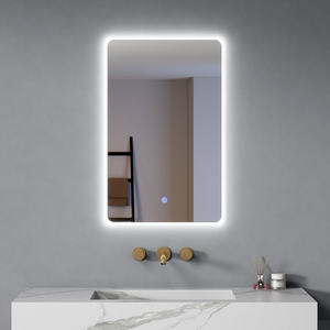 Specchio Bagno 80x50 cm Led Luce Calda/Fredda Accensione Touch|| Lumina