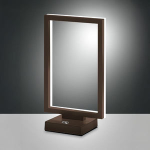 LAMPADA TAVOLO CORTEN A LED 15W 3000K 1750LM DIMMERABILE BARD FABAS