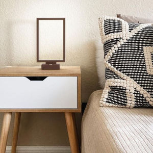 LAMPADA TAVOLO CORTEN A LED 15W 3000K 1750LM DIMMERABILE BARD FABAS