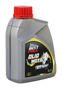 OLIO MOTO 2T SINTETICO 1 LT BEST POLE