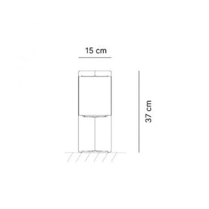 LAMPADA DA TAVOLO ABATJOUR A POIS 1XE14 SERIE SIMONETTA EMPORIUM