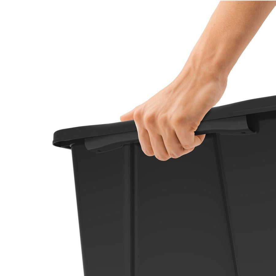 CONTENITORE CON COPERCHIO 11 L EVO EASY STORAGE NERO