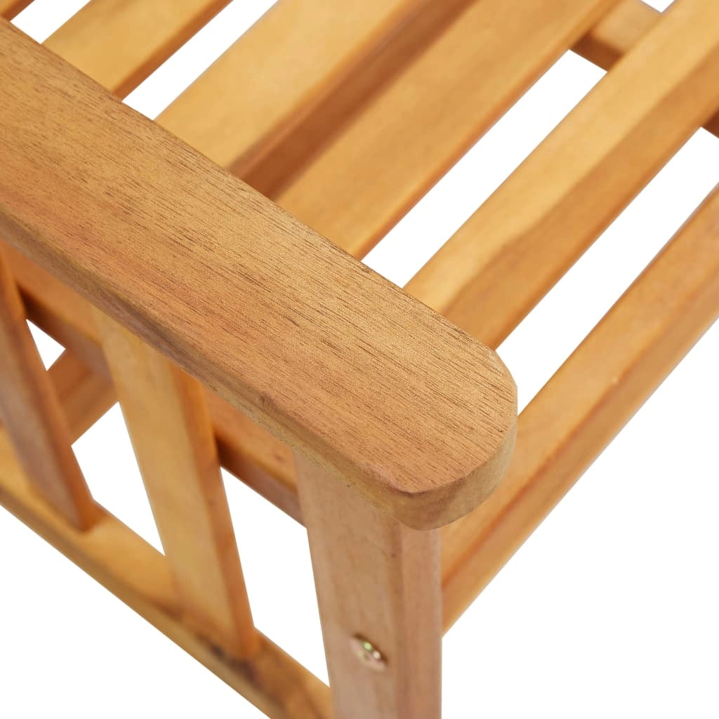 Sedie da giardino con tavolino da tè e cuscini legno massello di acacia 02_0013341