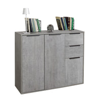 BASE ESPRESSO 3 ANTE 106X36XH87CM CEMENTO.