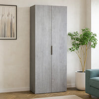 COLONNA ESPRESSO 2 ANTE 69X37XH198CM CEMENTO.