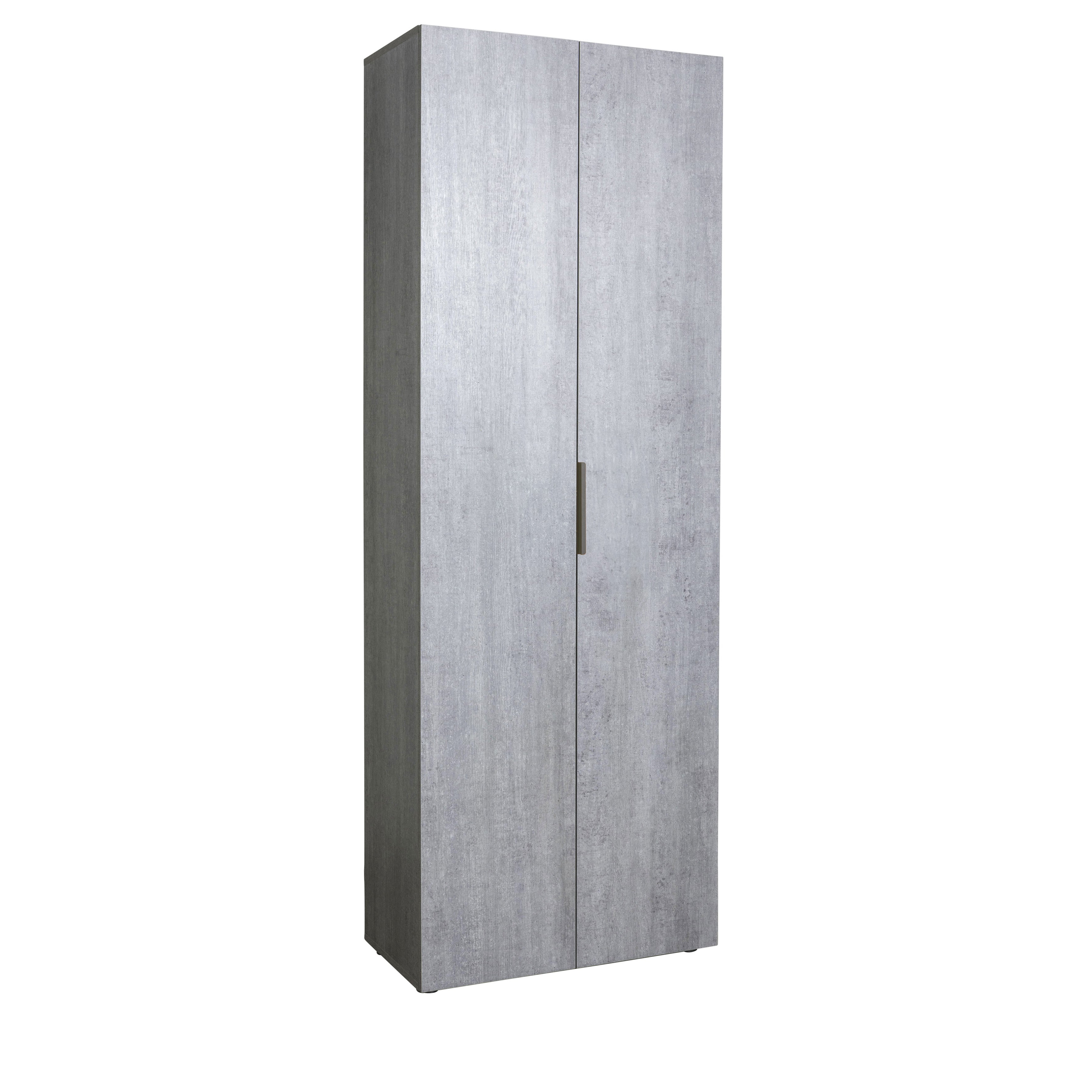 COLONNA ESPRESSO 2 ANTE 69X37XH198CM CEMENTO.