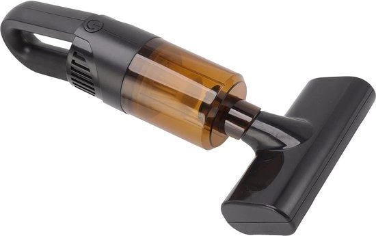 Aspiratore di polvere per casa - Aspiratore manuale per pulizia casa e pelo di animali domestici - Ricaricabile - Aspiratore USB per auto e pelo di animali domestici Nero