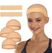 2 pruikkapjes elastici e respiranti con cinturino antiscivolo