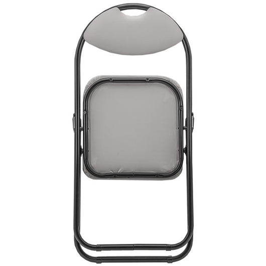 SEDIA PIEGHEVOLE 44X47XH80CM PVC GRIGIA