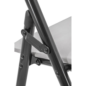 SEDIA PIEGHEVOLE 44X47XH80CM PVC GRIGIA