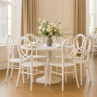 Sedia New Phoenix in plastica polipropilene colore bianco unico monoblocco