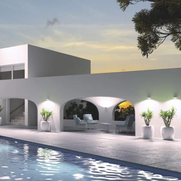 FARO PROIETTORE CON SENSORE DI MOVIMENTO LED 50W 4000K BIANCO SKY M.WAVE BENEITO