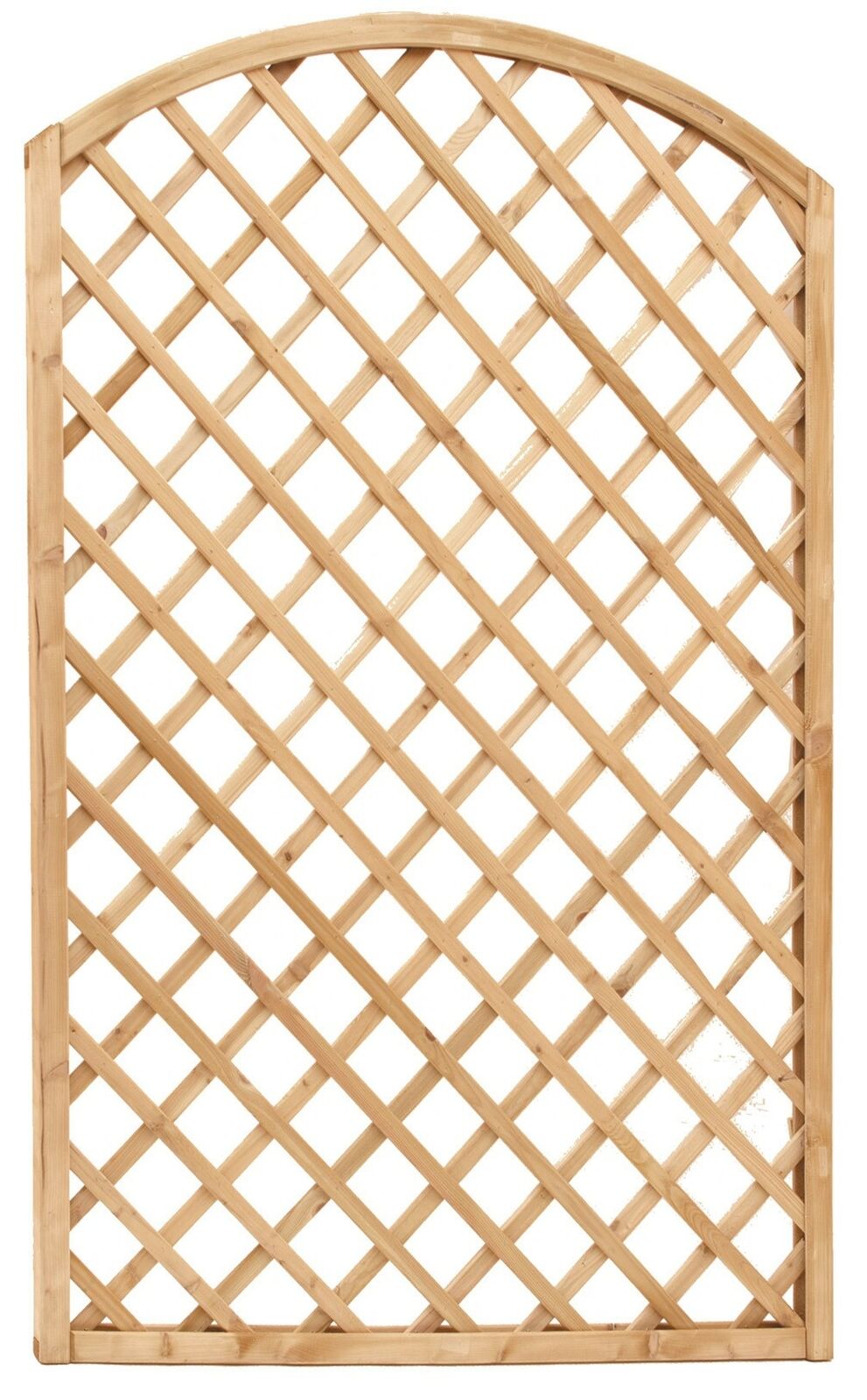 Pannello grigliato arco  90X180H - Mod.44 in legno di pino impregnato