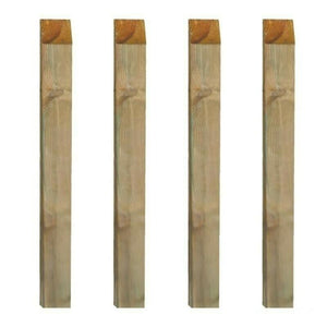 PALO QUADRO PZ.4 PER RECINZIONI/STACCIONATE CM.7X7X200H LEGNO DI PINO IMPREGNATO