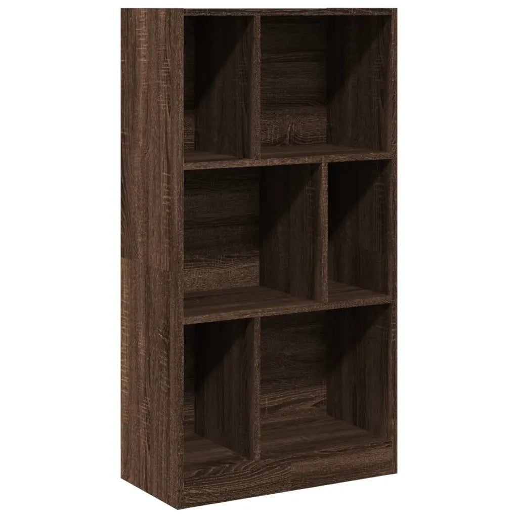 Libreria Rovere Marrone 57x28,5x107,5 cm in Legno Multistrato 848009