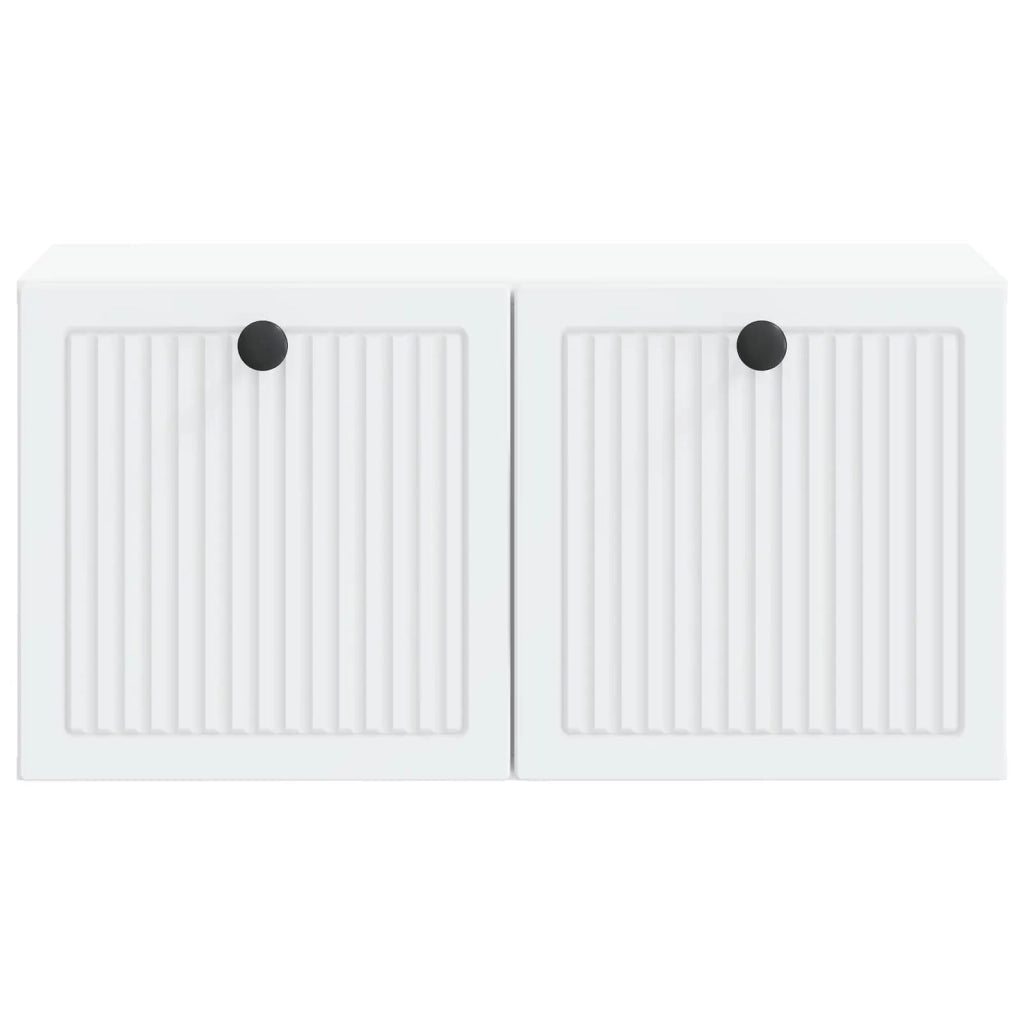 Mobile Porta TV da Muro Bianco 59,5 x 31 x 30 cm 898025