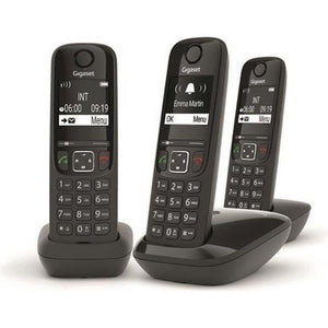 Telefono fisso GIGASET AS690 Trio Nero