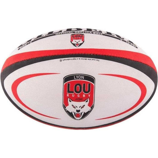 Pallone da rugby GILBERT REPLICA - Lione - Taglia 5