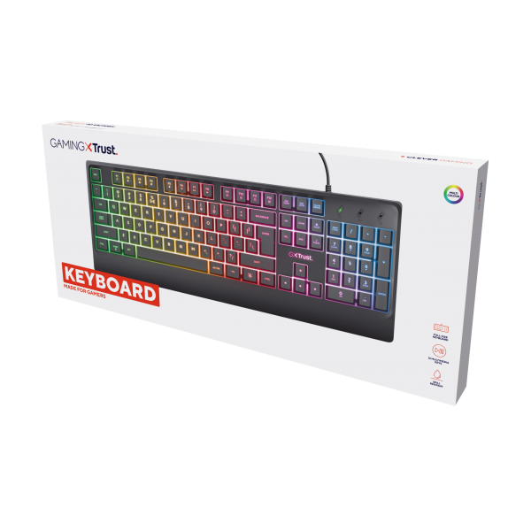 TASTIERA BASICS GAMING TRUST LED IT ILLU