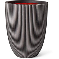 Vaso Capi Elegant Groove 46x58 cm Antracite 445501