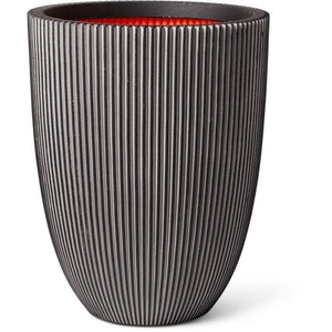 Vaso Capi Elegant Groove 46x58 cm Antracite 445501