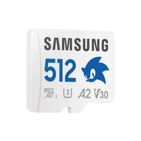 Samsung Sonic PRO Plus è una scheda MicroSDXC da 512GB con velocità di lettura fino a 180 MB/s e scrittura fino a 130 MB/s. Offre prestazioni U3 V30 A2 ideali per video 4K e applicazioni esigenti.